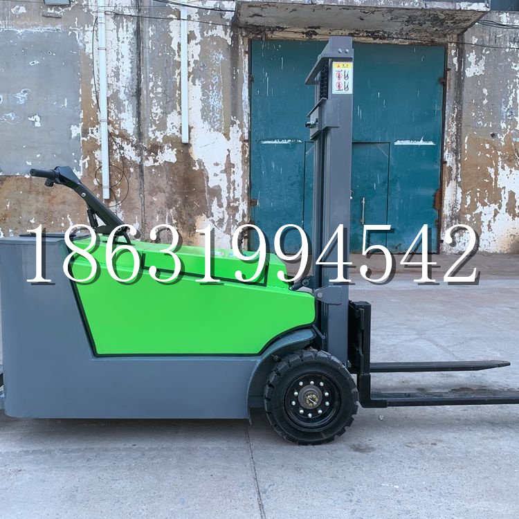 江夏区小型电动叉车1吨2吨步行站驾式电瓶堆高充电装卸车液压升降车铲车